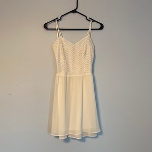 white dress